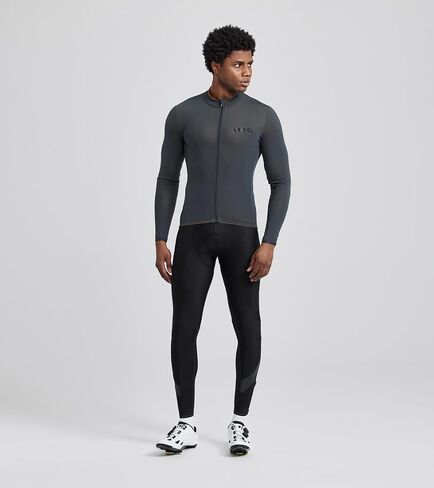 LE COL Men's Hors Categorie Jersey | Long Sleeve Bike Shirt | Thermal Fabric, Rear Pockets, Lightweight in Saudi Arabia