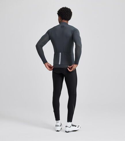 LE COL Men's Hors Categorie Jersey | Long Sleeve Bike Shirt | Thermal Fabric, Rear Pockets, Lightweight in Saudi Arabia