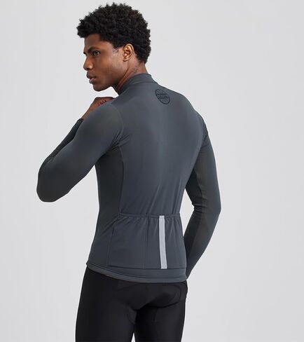 LE COL Men's Hors Categorie Jersey | Long Sleeve Bike Shirt | Thermal Fabric, Rear Pockets, Lightweight in Saudi Arabia