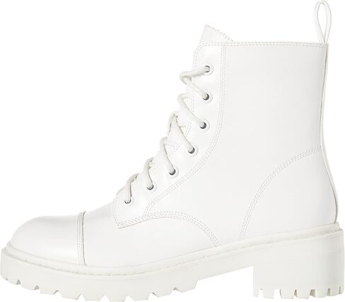 The Drop Women's Sparta Chunky Sole Lace-Up Combat Boot in Saudi Arabia