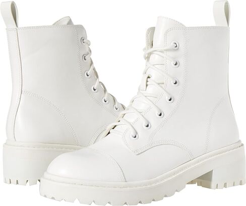 The Drop Women's Sparta Chunky Sole Lace-Up Combat Boot in Saudi Arabia