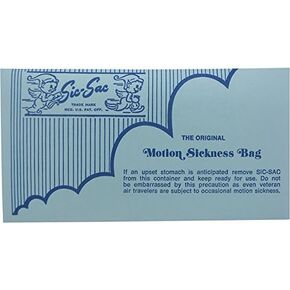 Motion Sickness Bag 25 - PACK
