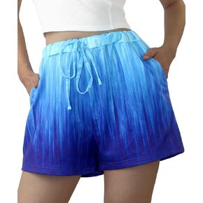 Womens Shorts 2024 Comfy Summer Drawstring High Waist Trendy Casual Athletic Shorts with Pocket