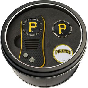 Team Golf MLB Adult-Unisex Tin Gift Set With Switchfix Divot Tool and 2 Ball Markers
