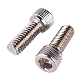 #6-32 x 1/2" Socket Head Screw Bolt (1/4" to 2" Available), Allen Hex Drive, 304 Stainless Steel 18-8, Machine Coarse Thread UNC, Quantity 40Pcs