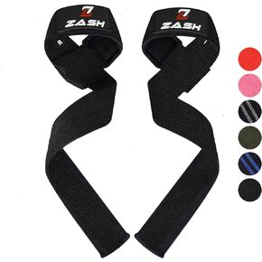 Lifting Straps for Heavy Weightlifting, Gym Workout, Deadlifting and Powerlifting Straps with Comfortable Neoprene Padded Along with 23 inch Cotton, Durable Bodybuilding & Strength Training Lifting Wrist Strap for Men and Women.