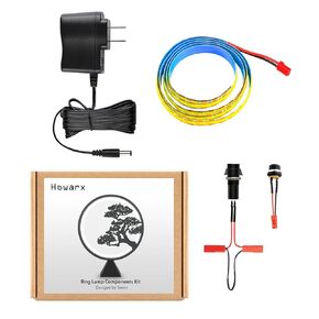 3D Printing Accessories for Ring Lamp Components Kit