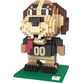 FOCO NFL Unisex-Adult NFL BRXLZ 3D Blocks Set - Mascots
