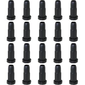 20PCS Office Furniture Hardware Accessory Chair Leg Protector Caster Socket Sleeves Black Plastic Caster Socket Round Insert