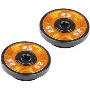 2pcs Gold Golf Weights Replacement for Taylormade TP Reserve Putters 2.5g to 17.5g for Option