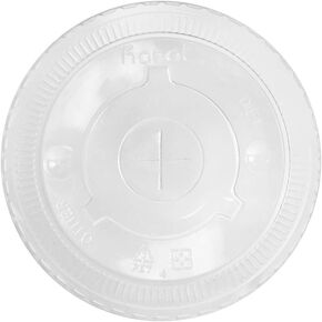 غطاء مسطح من كارات C-KCL1045 PET، يناسب كوب بارد من البولي بروبيلين/الورق بقطر 32 أونصة 104.5 مم (عبوة من 600 كوب)