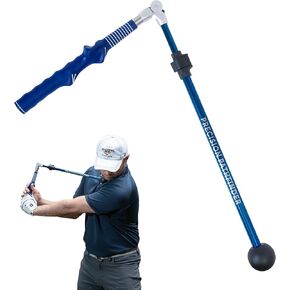 Precision-Pathfinder, Golf Swing Trainer - Achieve Precision and Power, Portable Golf Training Aid for Perfect Swing Path, Right-Handed Grip Trainer, Improve Golf Swing Mechanics