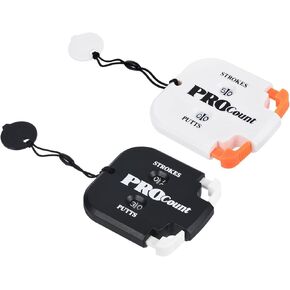 PATIKIL Golf Score Counter, 2 Digits Scoring Keeper Mini Golf Shot Stroke Counter for Golf Game Scorekeeper Outdoor Sport Scoreboard