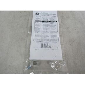 SCHNEIDER ELECTRIC Load Center Neutral Lug LK100AN Control Relay 600Vac 10Amp Iec, Black