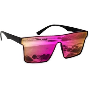 نظارات شمسية BRIGHT SHIFT™ مستقطبة BOLD PLATED™ | ظلال رياضية مستطيلة ومربعة للرجال والنساء