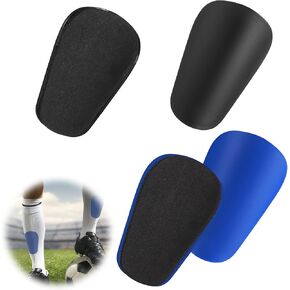 2 Pair Mini Shin Guards Soccer, Anti-Slip Miniature Shin Guards Small Protective Equipment Football Shin Guards Professional Shin Pads for Men Women Youth Boys Girls