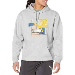 PUMA Men's Brand Love Fleece Hoodie