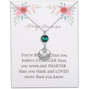WSNANG Scottish Thistle Necklace Scottish Gifts for Women Thistle Pendant Necklace Scottish Blessing Jewelry