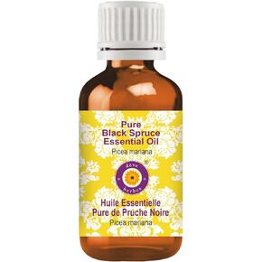 Deve Herbes Pure Black Spruce Essential Oil (Picea Mariana) Steam Distilled 5ml (0.16 oz)