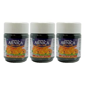 Germa Arnica Moisturizing Salve. Helps Maintaining a Healthy Skin with Natural Active Ingredient. Black. 2 oz. Pack of 3