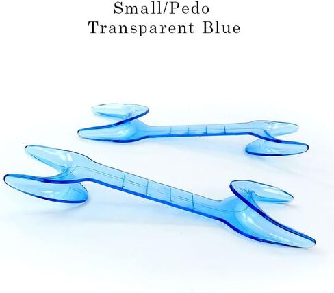 SmileSupplies 143 درجة مئوية ضام الخد مزدوج الجوانب صغير / بيدو أزرق شفاف (عبوة من 4 قطع) in Saudi Arabia