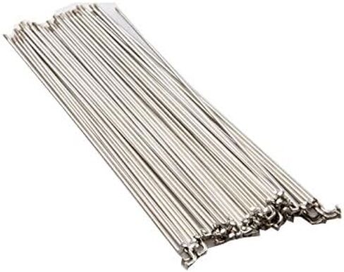 BaveL 36 Pcs 14G J Bend Bicycle Stainless Steel Spokes (91 mm-210 mm),Cycle Spokes with Brass Nipples,Mountain Bike Stainless Spokes,for MTB,Ebike,City Bikes-Replacement/Repair Spokes in Saudi Arabia