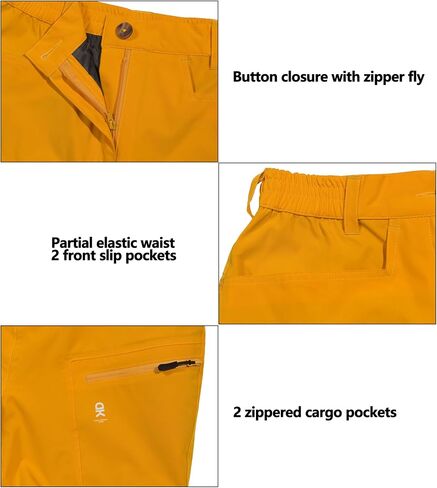 Little Donkey Andy Women's Waterproof Rain Pants Lightweight Breathable Rainproof Pants for Outdoor Hiking Golf in Saudi Arabia