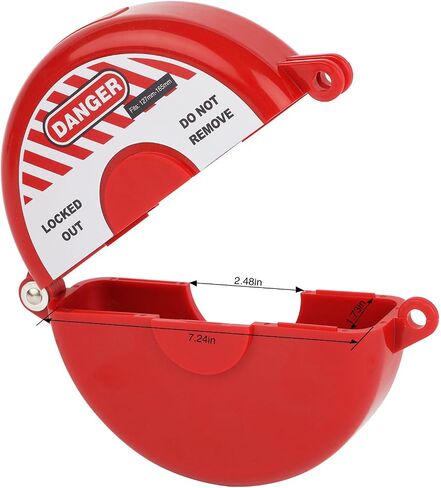 Red Gate Valve Lockout, Use Hose Bib Lock, Petroleum, Natural Gas Valve, Chemical Industry etc. -SGVL01 in Saudi Arabia