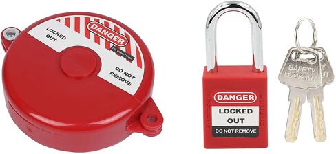 Red Gate Valve Lockout, Use Hose Bib Lock, Petroleum, Natural Gas Valve, Chemical Industry etc. -SGVL01 in Saudi Arabia
