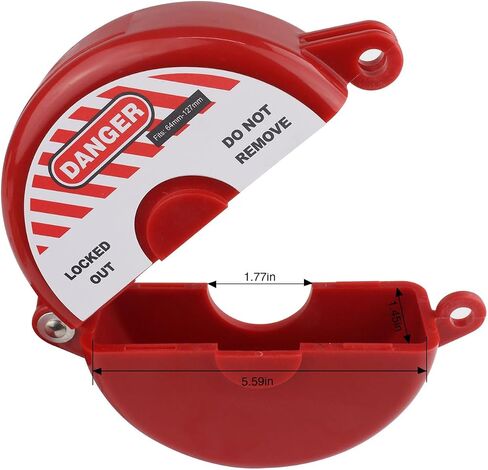 Red Gate Valve Lockout, Use Hose Bib Lock, Petroleum, Natural Gas Valve, Chemical Industry etc. -SGVL01 in Saudi Arabia
