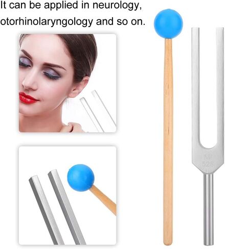 528 Hz Tuning Fork, Sound Healing Tool Set, Frequency Tuning Fork Yoga Meditation Tuning Energy Fork with Hammer in Saudi Arabia
