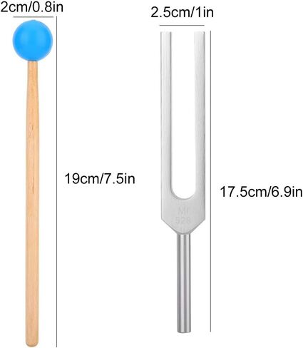 528 Hz Tuning Fork, Sound Healing Tool Set, Frequency Tuning Fork Yoga Meditation Tuning Energy Fork with Hammer in Saudi Arabia