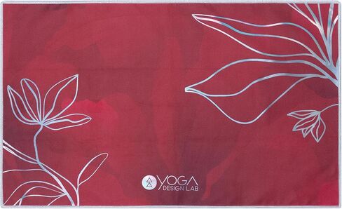 Yoga Design LAB | The Hand Towel | Premium Non Slip Hand Towel | Designed in Bali | Colorful Eco Printed + Quick Dry + Soft | Hot Yoga, Bikram, Ashtanga, Sport, Barre, Travel (Rose) in Saudi Arabia