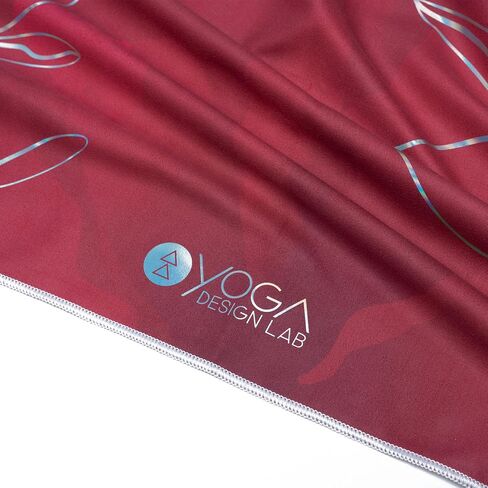Yoga Design LAB | The Hand Towel | Premium Non Slip Hand Towel | Designed in Bali | Colorful Eco Printed + Quick Dry + Soft | Hot Yoga, Bikram, Ashtanga, Sport, Barre, Travel (Rose) in Saudi Arabia