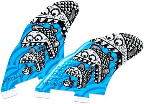 3DFINS High Performance Wake Fins GOHARD Series (Suitable for Wake Surfing and Wakeboards) in Saudi Arabia