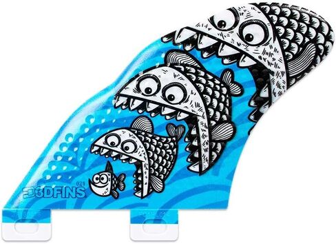 3DFINS High Performance Wake Fins GOHARD Series (Suitable for Wake Surfing and Wakeboards) in Saudi Arabia