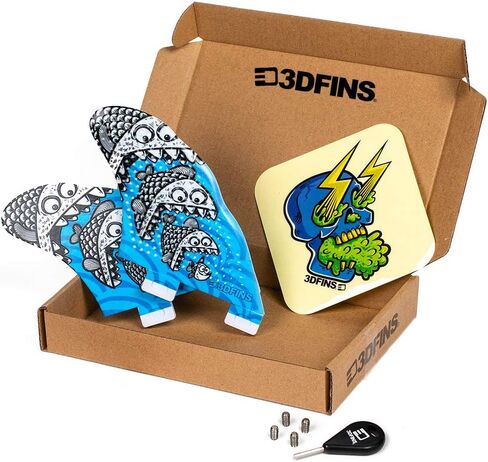 3DFINS High Performance Wake Fins GOHARD Series (Suitable for Wake Surfing and Wakeboards) in Saudi Arabia