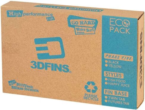 3DFINS High Performance Wake Fins GOHARD Series (Suitable for Wake Surfing and Wakeboards) in Saudi Arabia