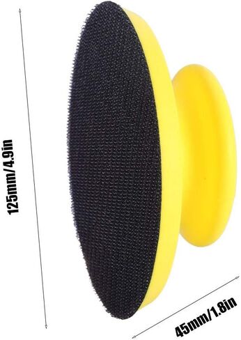3 Inch Hook and Loop Hand Sanding Block Foam Sanding Pad Block Round Sanding Pad Hook Backing Plate for Sanders or Polishers in Saudi Arabia