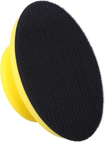 3 Inch Hook and Loop Hand Sanding Block Foam Sanding Pad Block Round Sanding Pad Hook Backing Plate for Sanders or Polishers in Saudi Arabia