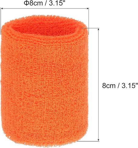 PATIKIL Wrist Sweatbands Sports Wristbands Sweatbands Wrist for Tennis Badminton Basketball Football in Saudi Arabia