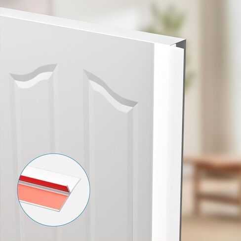 T-Shaped Clear Silicone Seal Strip for Door & Windows Gaps,Weather Stripping Door Seal Strip，10Ft Door Draft Stopper for Side of Door in Saudi Arabia