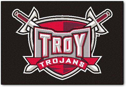 Fanmats 1258 Troy University Trojans Nylon Starter Rug in Saudi Arabia