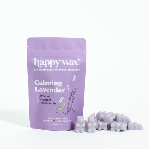 Happy Wax Outlet Warmer w/4oz Collection Pack of Scented Wax - Compact Wall Plug in Wax Melt Warmer w/Collection Pack of Two 2oz Scented Soy Wax Melts (Bone in Saudi Arabia