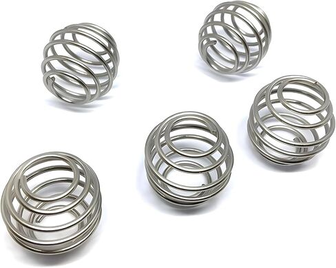 5-Pack Formula Mixers,Milkshake Protein Shaker Ball For Baby Formula Bottle,304 Stainless Steel Wire Mixer Mixing Ball For Small Shaker,Drinking Bottle Cup in Saudi Arabia