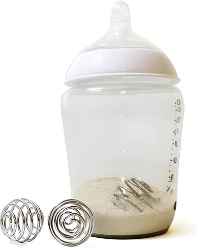 5-Pack Formula Mixers,Milkshake Protein Shaker Ball For Baby Formula Bottle,304 Stainless Steel Wire Mixer Mixing Ball For Small Shaker,Drinking Bottle Cup in Saudi Arabia