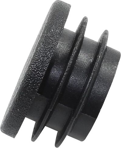 20 Pack 1" Round Plastic Plug, Furniture Pipe Tube Cover Insert Tubing End Caps for Round Tubing Post, Pipe Post, Chairs (Black) in Saudi Arabia