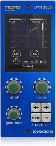 TC Electronic DYN 3000-DT Midas-Powered High-End Dynamics Channel Plug-In مع واجهة سطح مكتب اختيارية ذات ملمس تناظري in Saudi Arabia