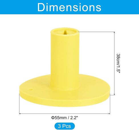 PATIKIL Rubber Golf Tees Golf Rubber Tee Indoor Outdoor Practice Ball Holder for Driving Range Turf Mats in Saudi Arabia