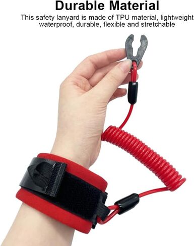 Boat Kill Switch Lanyard, Universal Boat Outboard Engine Motor Parts Extendable Wrist Strap Stop Switch Key Lanyard Rope in Saudi Arabia